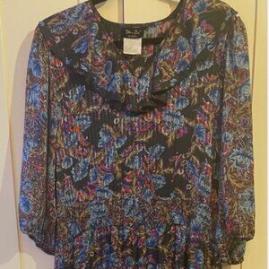Vintage Susan Freis Dress 80s Designer Size M-L